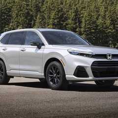 2025 Honda CR-V e:FCEV lease pricing announced