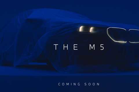 2025 BMW M5 gets one more tease before imminent debut