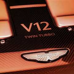 An audio teaser for Aston's soon-to-come V12 roars off the website