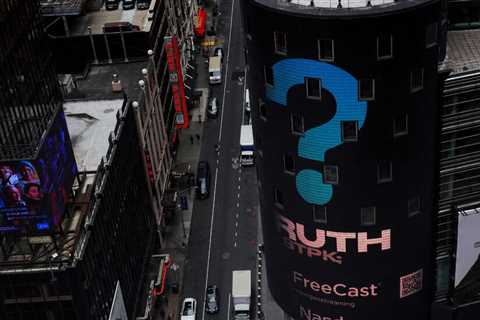 Trump Media Enters Deal With Crypto Trading Platform