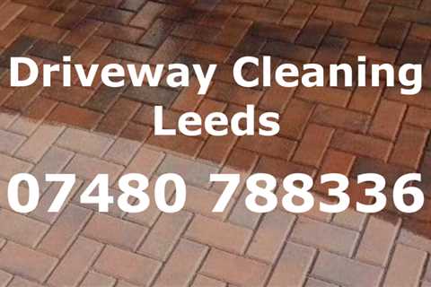 Driveway Cleaning Adel Restore the Beauty of Your Driveway Block Paving Concrete or Tarmac..
