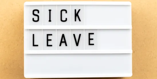 State Sick Leave Changes; No Sign of Slowing