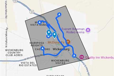 Diabetes wound care clinic Wickenburg, AZ - Google My Maps