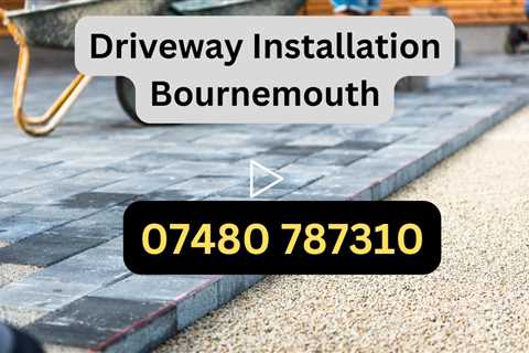 Driveway Installation Bournemouth Tarmac Block Paving or Resin Drive Or Patio Experienced Installers