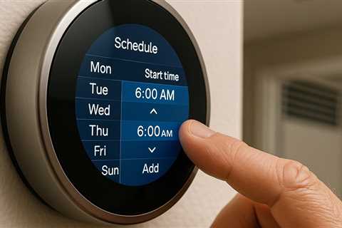 Modern Thermostat Schedule Adjustment Solutions in Brownsville, TX