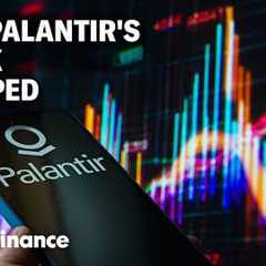 Palantir posted blockbuster earnings, so why is it''s stock trading lower?