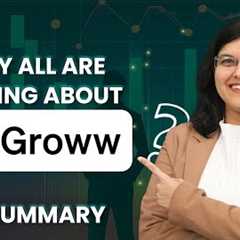Groww IPO Summary | CA Rachana Ranade