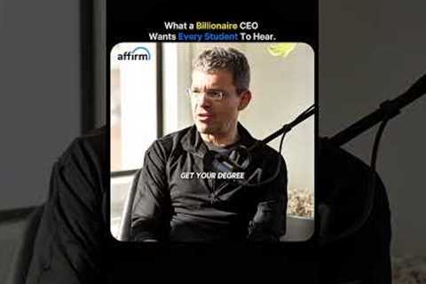 Billionaire''s advice for students. @HDinHDPodcast  #usa #business #entrepreneur  #money #shorts