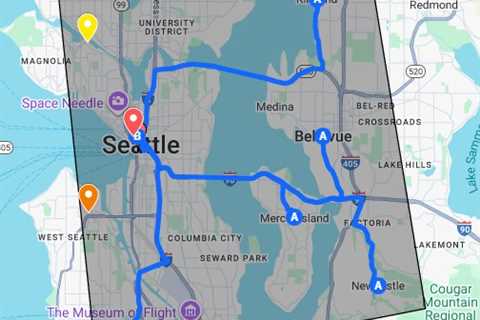 mover Seattle, WA - Google My Maps