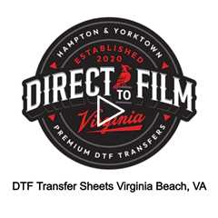 DTF Transfer Sheets Virginia Beach, VA - DTF Virginia Beach - 757-256-5191