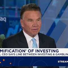 Stifel CEO on the ''gamification'' of investing, state of the economy and ''highly valued'' market