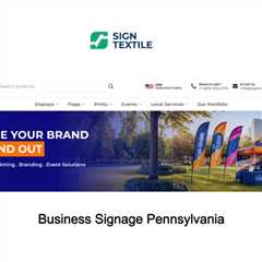 Business Signage Pennsylvania
