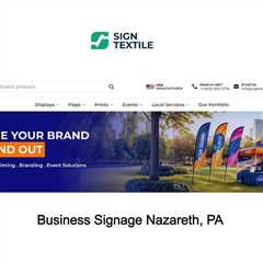 Business Signage Nazareth, PA  - Michelle's Podcast