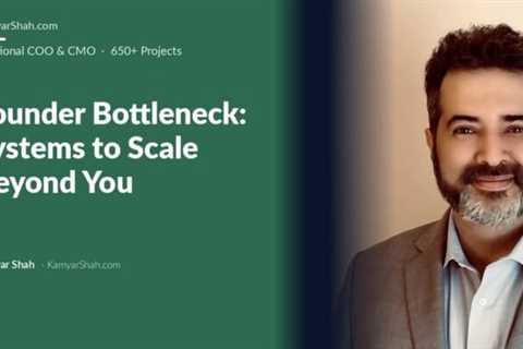 Founder bottlenecks cost mid-market companies $500K-$2M annually. Learn the five core systems that..