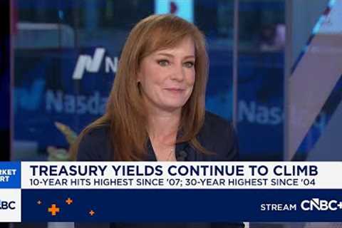 Expect more structural support for higher yields over the medium term, says Citi''s Kate Moore