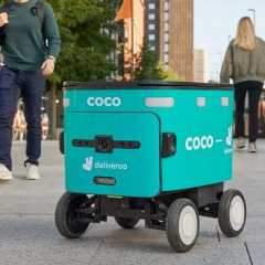 Deliveroo to roll out delivery robots in five UK locations